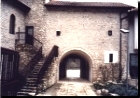Ingresso del cortile ristorante