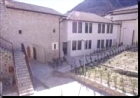 Il cortile interno del ristorante